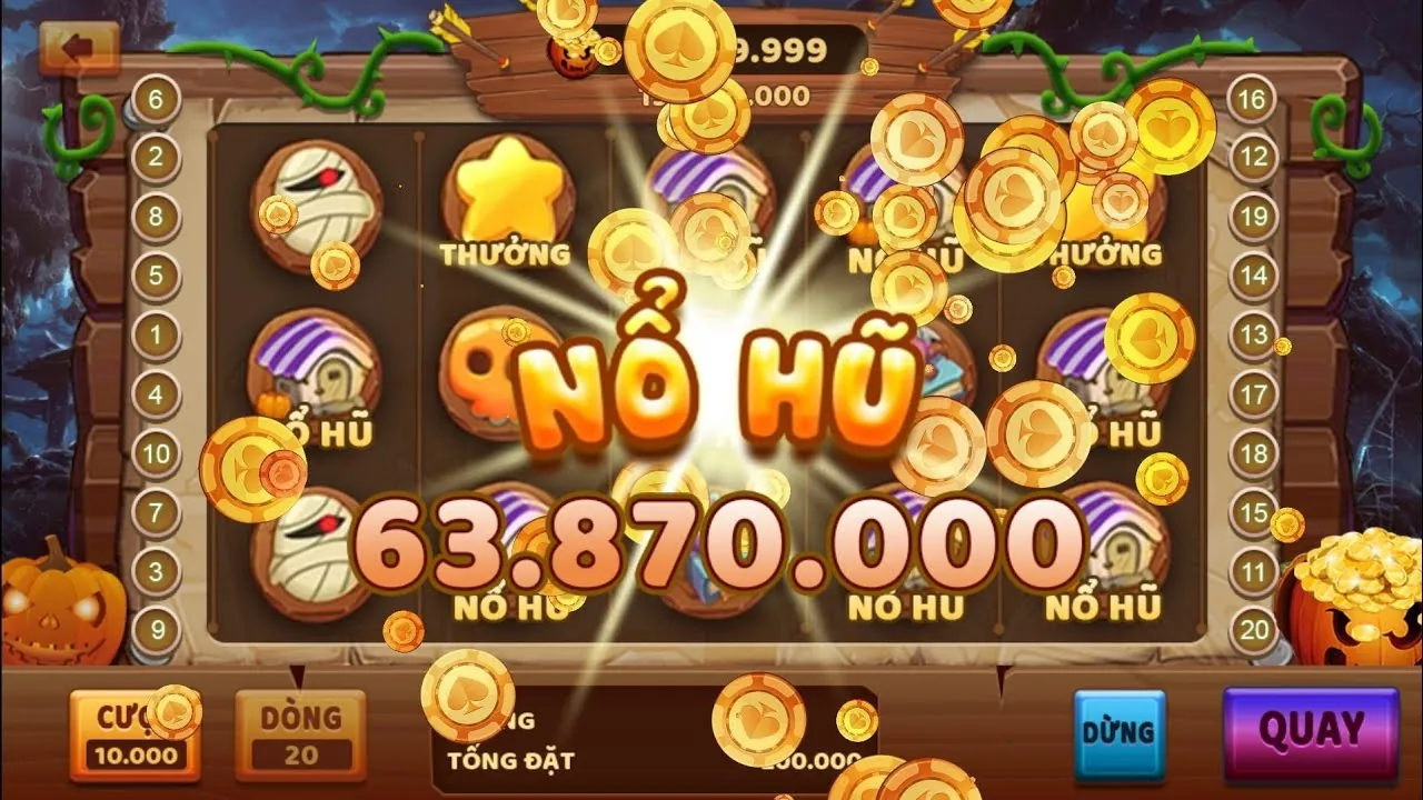 Quay hũ 3D với đồ họa chân thực
