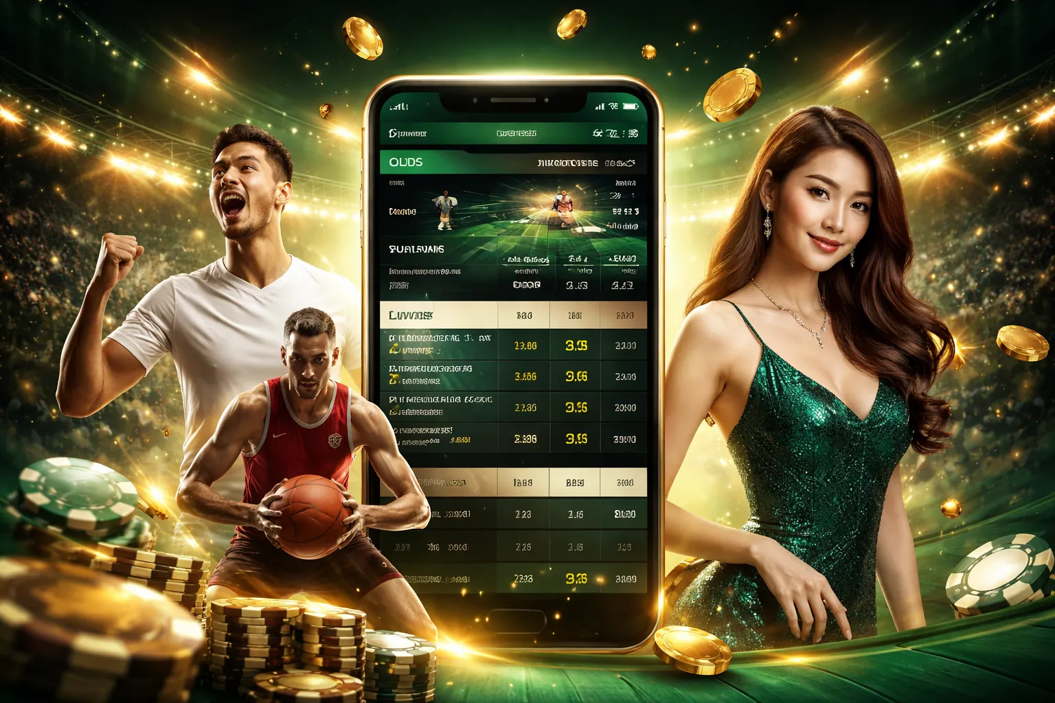 Người hâm mộ xem trận đấu trên ứng dụng AW8 APK